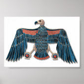 Egyptisch Goddess Nekhbet Pectoral Poster (Voorkant)
