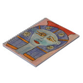Egyptisch godin Spiral Notitieboek (Linkerzijde)