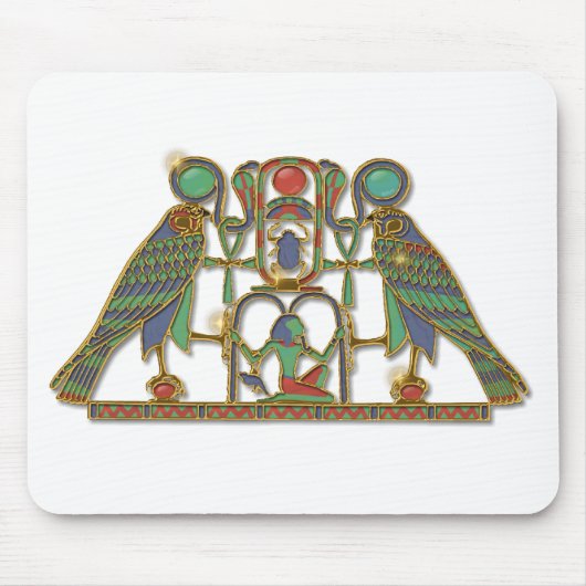 Egyptisch Gods Horus-pectoraal Muismat (Voorkant)