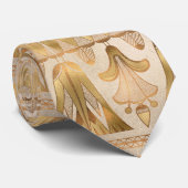 Egyptisch Gold Pattern Stropdas (Opgerold)