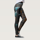 Egyptisch goud hiërogliefen Leggings (Rechts)