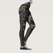 Egyptisch goud hiërogliefen Leggings (Rechts)