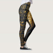 Egyptisch goud hiërogliefen Leggings (Rechts)
