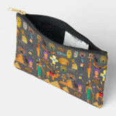 Egyptisch hiërogliefsymbool patroon farao      etui (Open)