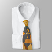 Egyptisch hiërogliefsymbool patroon farao stropdas (Gebonden)