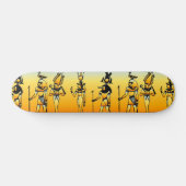 Egyptisch Hieroglyphics Skateboard (Horizontaal)