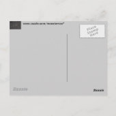 Egyptisch Hieroglyphs Briefkaart (Achterkant)