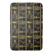 Egyptisch Hieroglyphs oog van het Horuspatroon Badmat (Voorkant Verticaal)