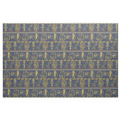Egyptisch Hieroglyphs oog van Horus Tile Pattern Stof (Fat Quarter)