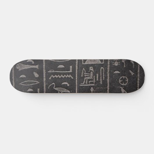 Egyptisch Hieroglyphs Skateboard (Horizontaal)