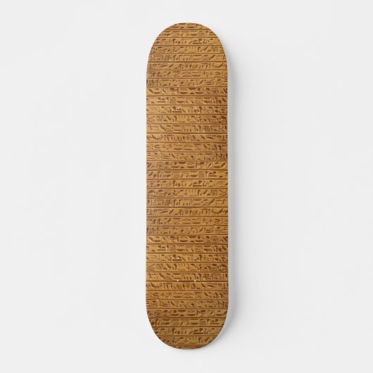 Egyptisch Hieroglyphse Skateboard (Voorkant)
