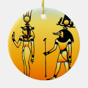 Egyptisch Keramisch Ornament