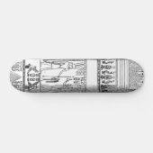 Egyptisch kolomskateboard skateboard (Horizontaal)