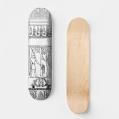 Egyptisch kolomskateboard skateboard (Voorkant)