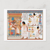 Egyptisch koninklijk ontwerp briefkaart (Voorkant)