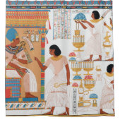 Egyptisch koninklijk ontwerp douchegordijn (Voorkant)