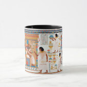 Egyptisch koninklijk ontwerp mok (Midden)