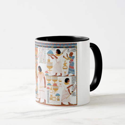 Egyptisch koninklijk ontwerp mok (Voorkant rechts)