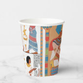 Egyptisch koninklijk ontwerp papieren bekers (Rechts)