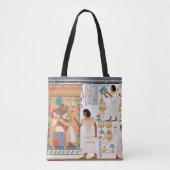 Egyptisch koninklijk ontwerp tote bag (Voorkant)