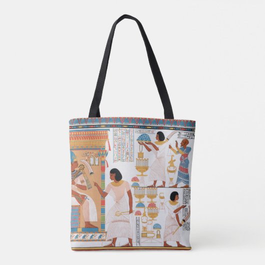Egyptisch koninklijk ontwerp tote bag (Achterkant)