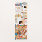 Egyptisch koninklijk ontwerp yogamat (Voorkant)