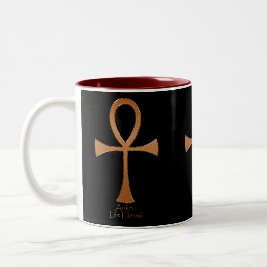 Egyptisch Koper ANKH Drink Mok (Links)