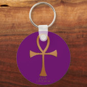 Egyptisch koper ANKH Sleutelhanger (Voorkant)