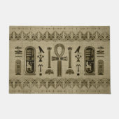 Egyptisch kruis - Ankh Ornament Deurmat (Voorkant)