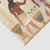  Egyptisch Man Woman Collage ontkoppeling Tissuepapier (Detail)