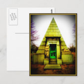 Egyptisch Mausoleum Briefkaart (Voorkant / Achterkant)