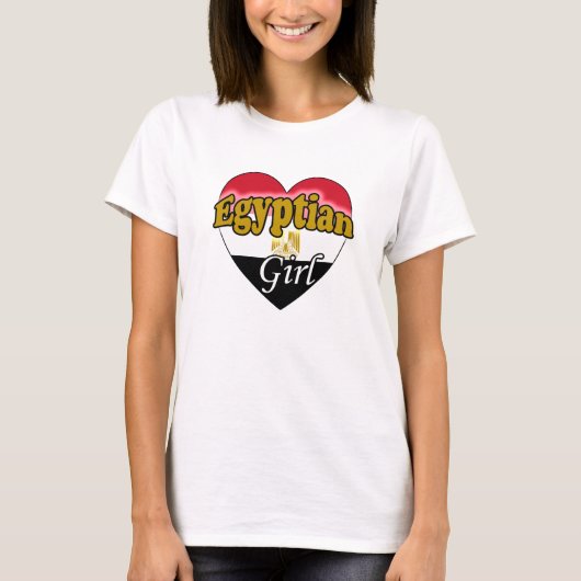 Egyptisch meisje t-shirt (Voorkant)