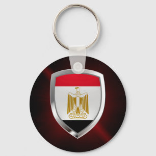 Egyptisch metallisch embleem sleutelhanger