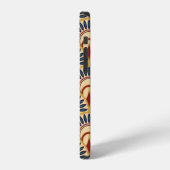 Egyptisch Motief Visschubben Naadloos Patroon iPhone Hoesje (Linkerkant)