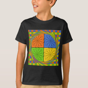 Egyptisch naadloos patroon van naadloze textielpro t-shirt