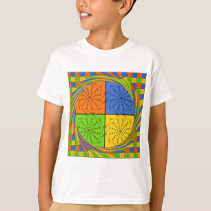 Egyptisch naadloos patroon van naadloze textielpro t-shirt
