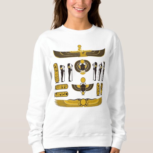 Egyptisch ontwerp trui (Voorkant)