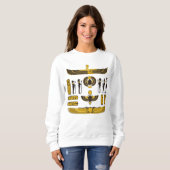 Egyptisch ontwerp trui (Voorkant volledig)
