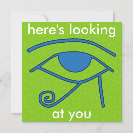 Egyptisch oog mengen en aanpassen Collectie Kaart (Voorkant)