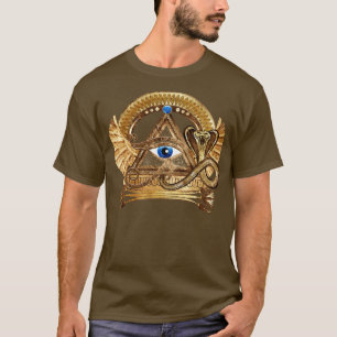 Egyptisch Oog-Ornament van Horus Wadjet T-shirt