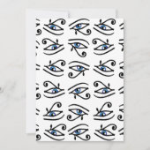 Egyptisch oog van Horus of wadjet Kaart (Voorkant)