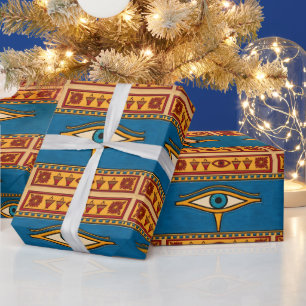 Egyptisch oog van Horus, oog van Ra Egypte Godheid Cadeaupapier