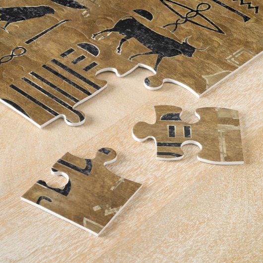 Egyptisch oog van Horus - Wadjet Legpuzzel (Zijkant)