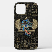 Egyptisch oog van paarden - Wadjet Ornament Case-Mate iPhone Case (Achterkant)