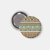 Egyptisch Ornament Collectie Magneet (Voorkant / Achterkant)