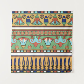 Egyptisch Ornament Collectie Wandkleed