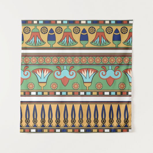 Egyptisch Ornament Collectie Wandkleed (Voorkant)