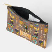 Egyptisch Oud-Hiërogliefenpatroonsymbool Etui (Open)