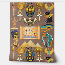 Egyptisch Oud-Hiëroglyfisch Patroon Symbool