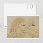 egyptisch paar briefkaart (Voorkant / Achterkant)